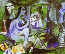 Haga click para ver la imagen ampliada luncheon on the grass after manet.jpg